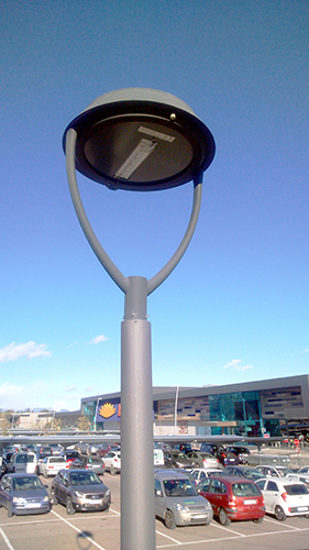 Adaptación a LED de la iluminación vial colindante con la C-17 acceso supermercado ESCLAT